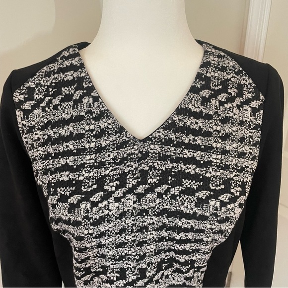 Impulsion Dress, white & black, Size 42 EU (10 US) CREATION FRANCAIS - Picture 10 of 12